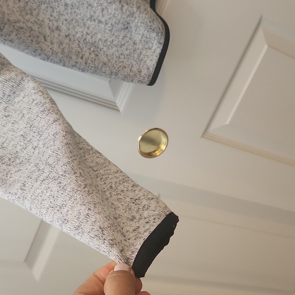 Nautica Men's Long Sleeve Heather Gray Fleece Pullover Jacket Size L/G - Picture 7 of 12